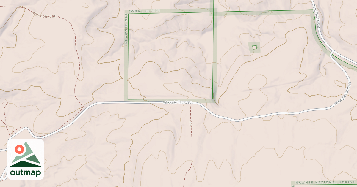 Map of WHOOPIE CAT RD