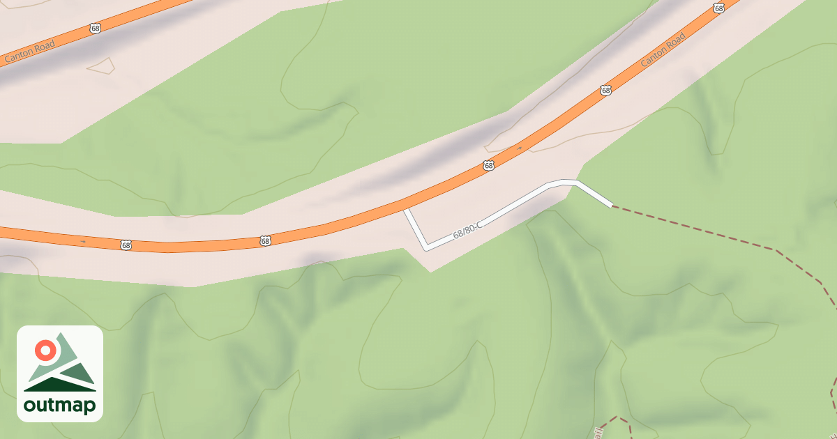 Map of MEREDITH TRAILHEAD RD