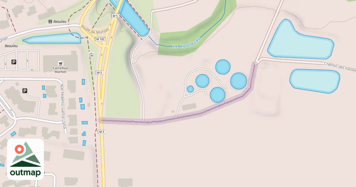 Map of Chemin des Passes