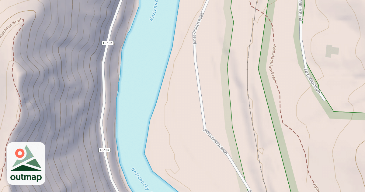 Map of CHESTOA DAY USE