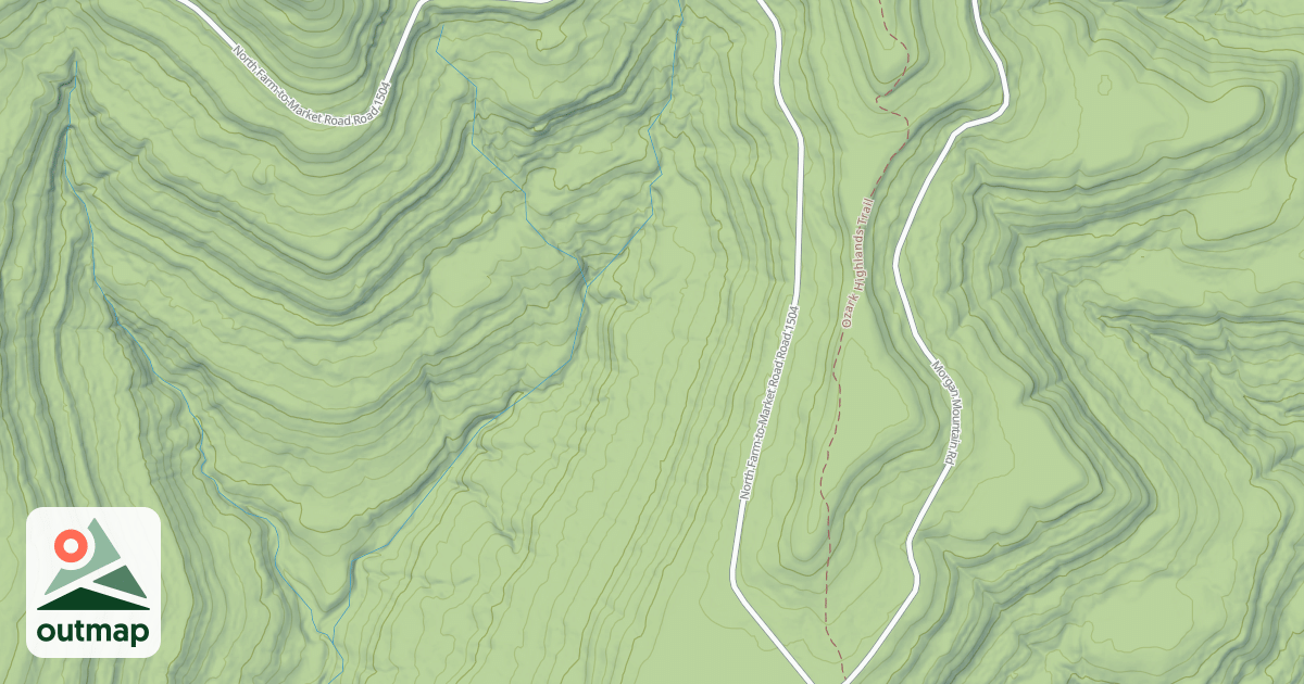 Map of USFS Motor Vehicle Use Map Roads {2ACE824C-5983-4217-8709-860012DDAD20}
