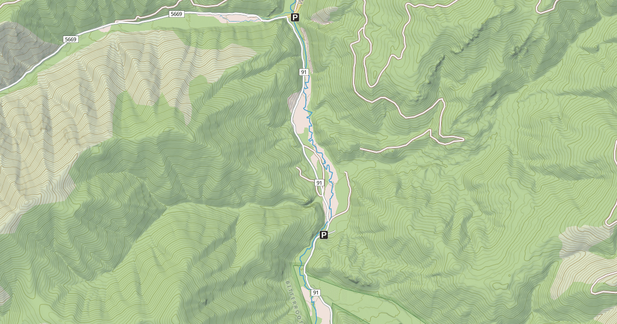 Map preview of (FDR) WEST FORK