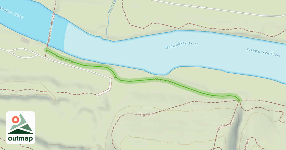 Map of Marge's Trail