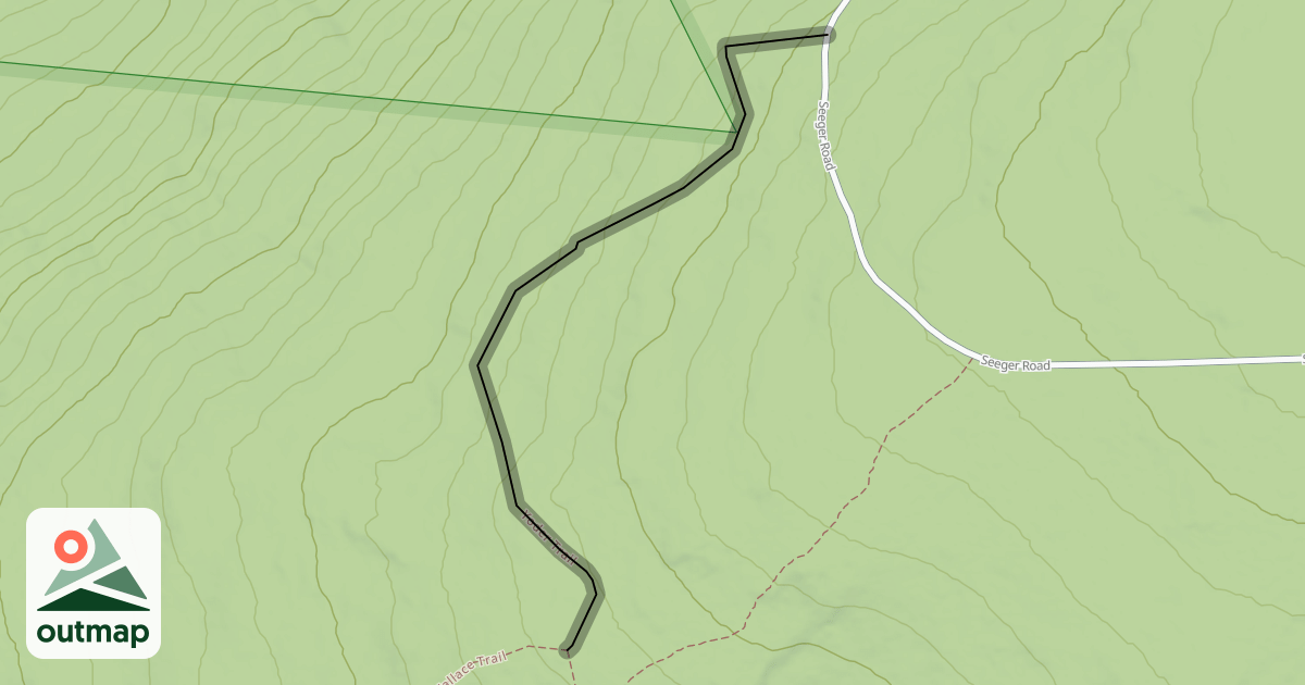 Map of Yoder Trail