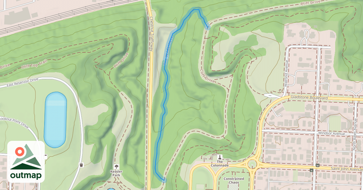 Map of The Wilderness