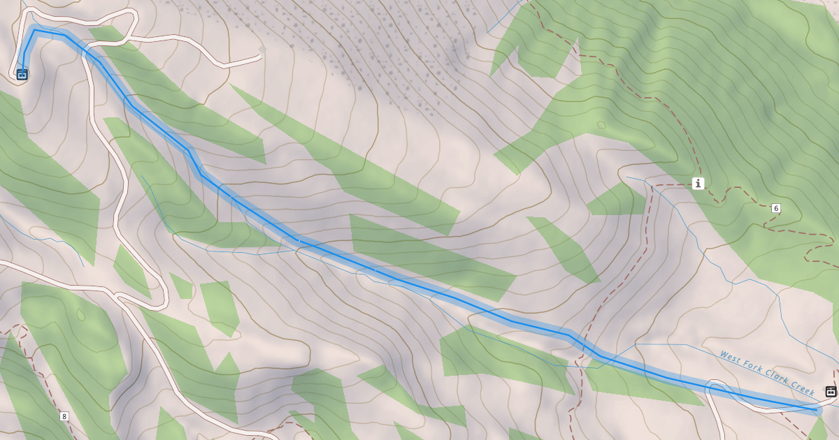 Map preview of Nettie's Run