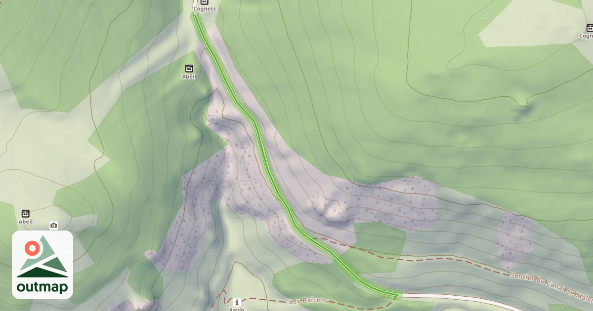 Map of Les Balcons