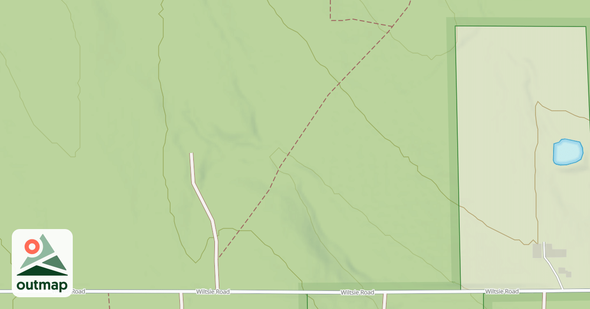 Map of Snowmobile Trail
