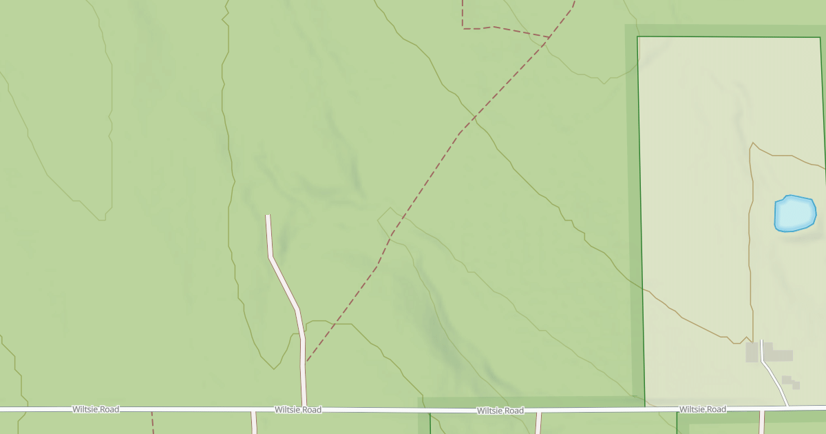 Map preview of Snowmobile Trail