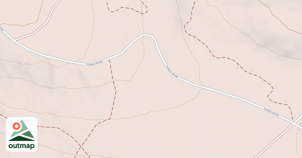 Map of Michaux State Forest – Snowmobile Trail System (Southern)