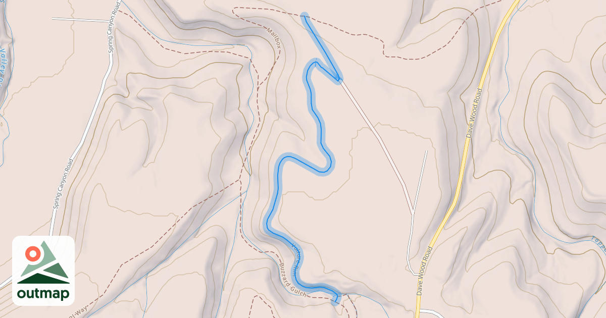 Map of Vulture Rim