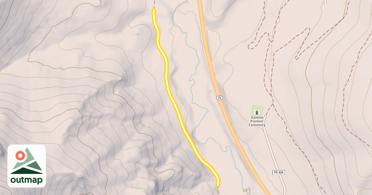 Map of Harriman Trail