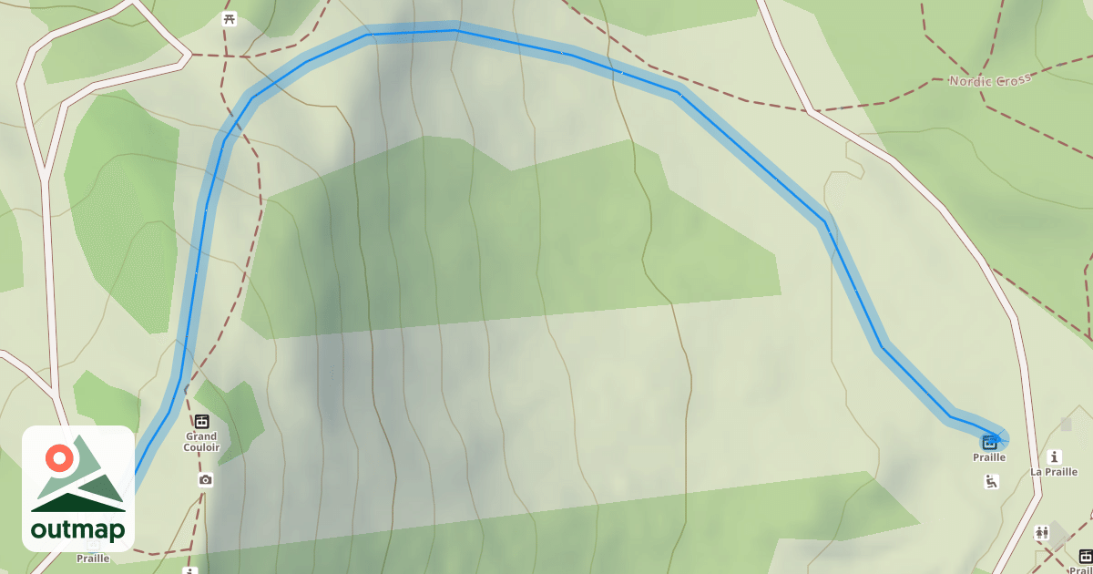 Map of La Praille