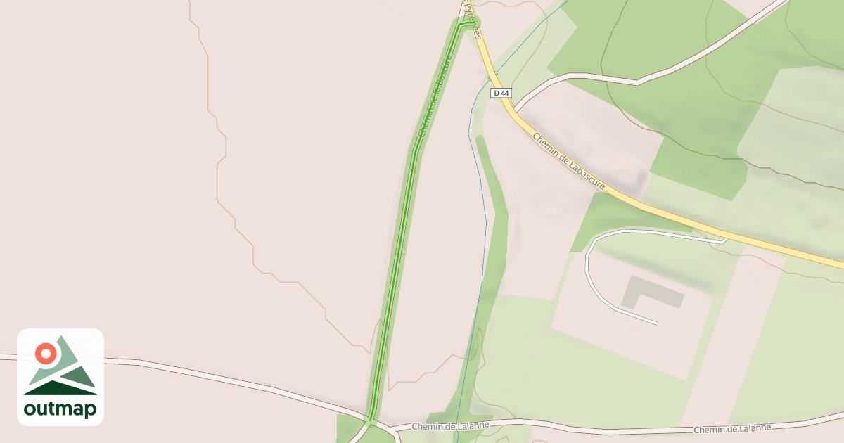 Map of Chemin de la Bascure