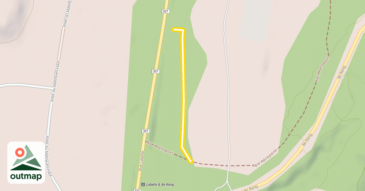 Map of Aéroport (A6)