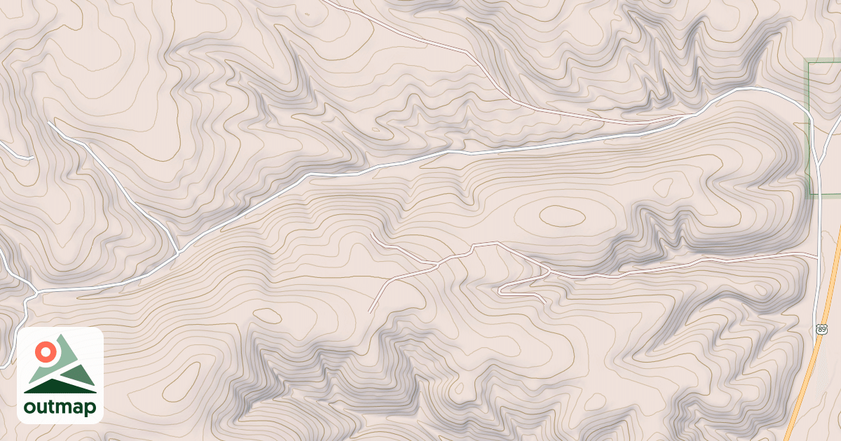 Map of MILLER GULCH