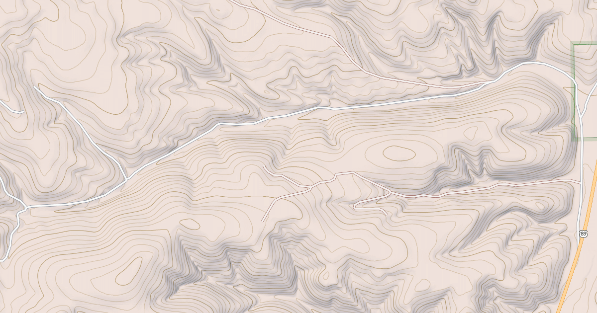 Map preview of MILLER GULCH
