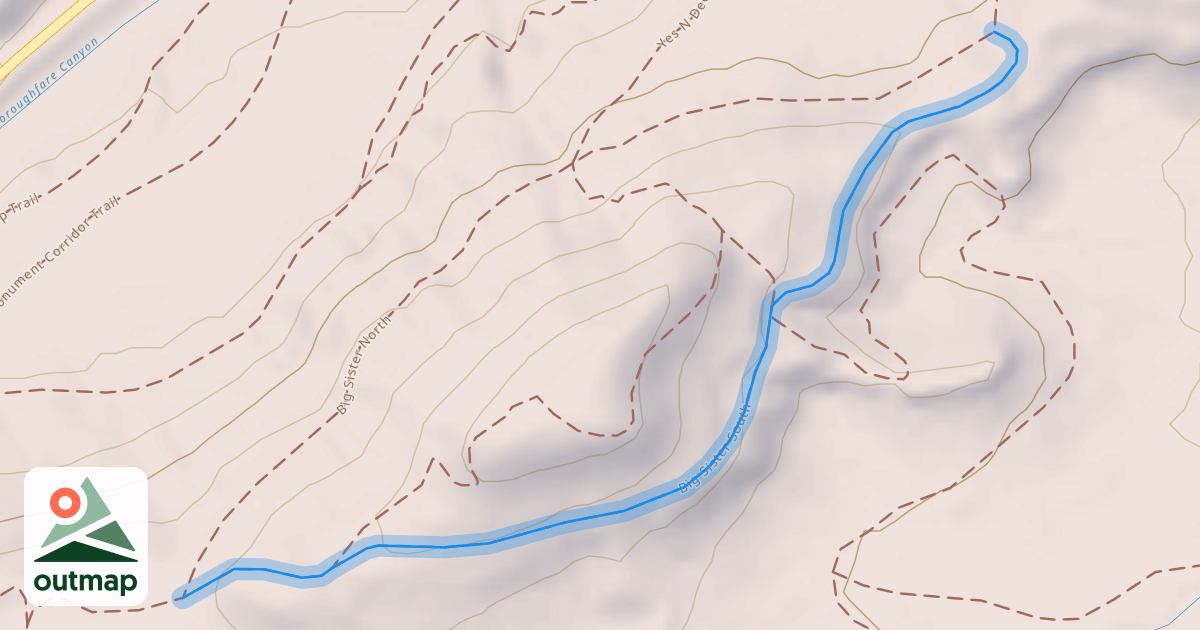 Map of Big Sister South