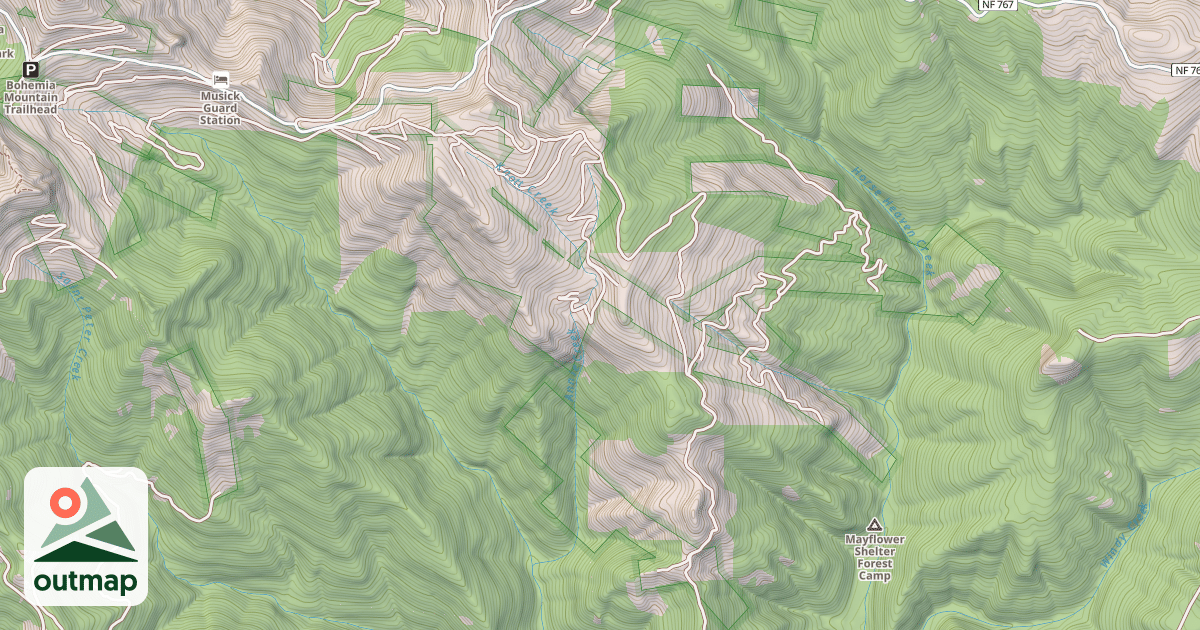 Map of CITY CREEK