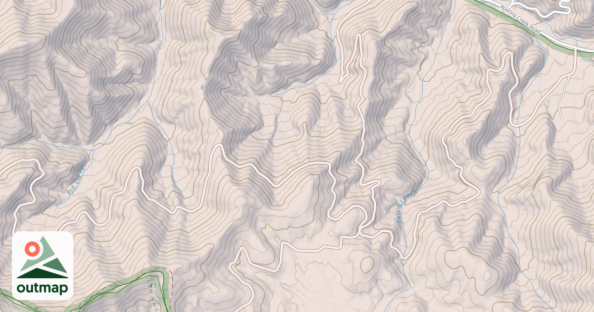 Map of MOFFIT LAUREL