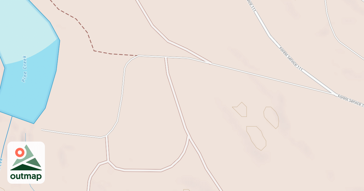 Map of FREMONT LAKE DAM ACCESS