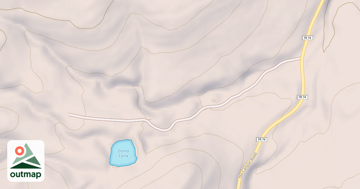 Map of DANA