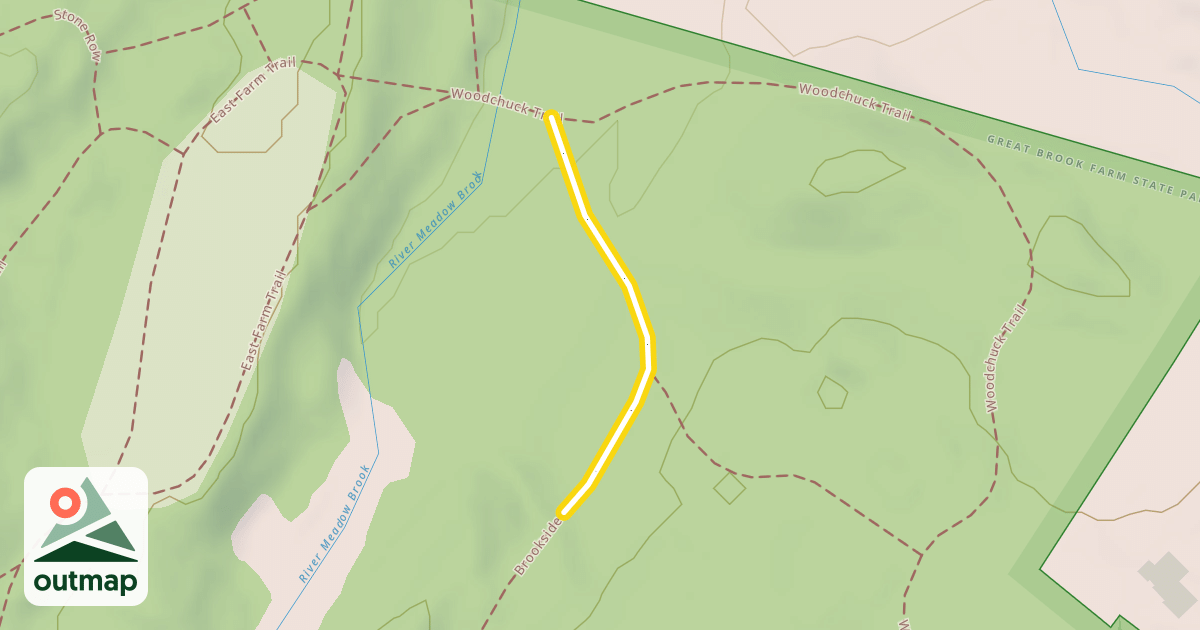 Map of Brookside