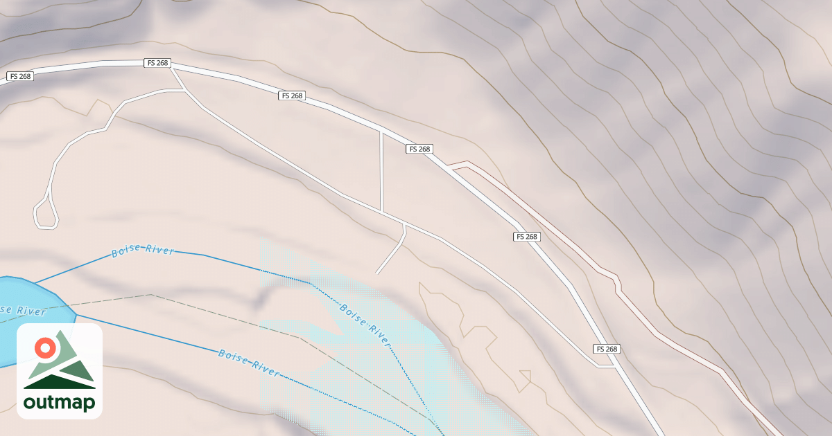 Map of 268C LOOP