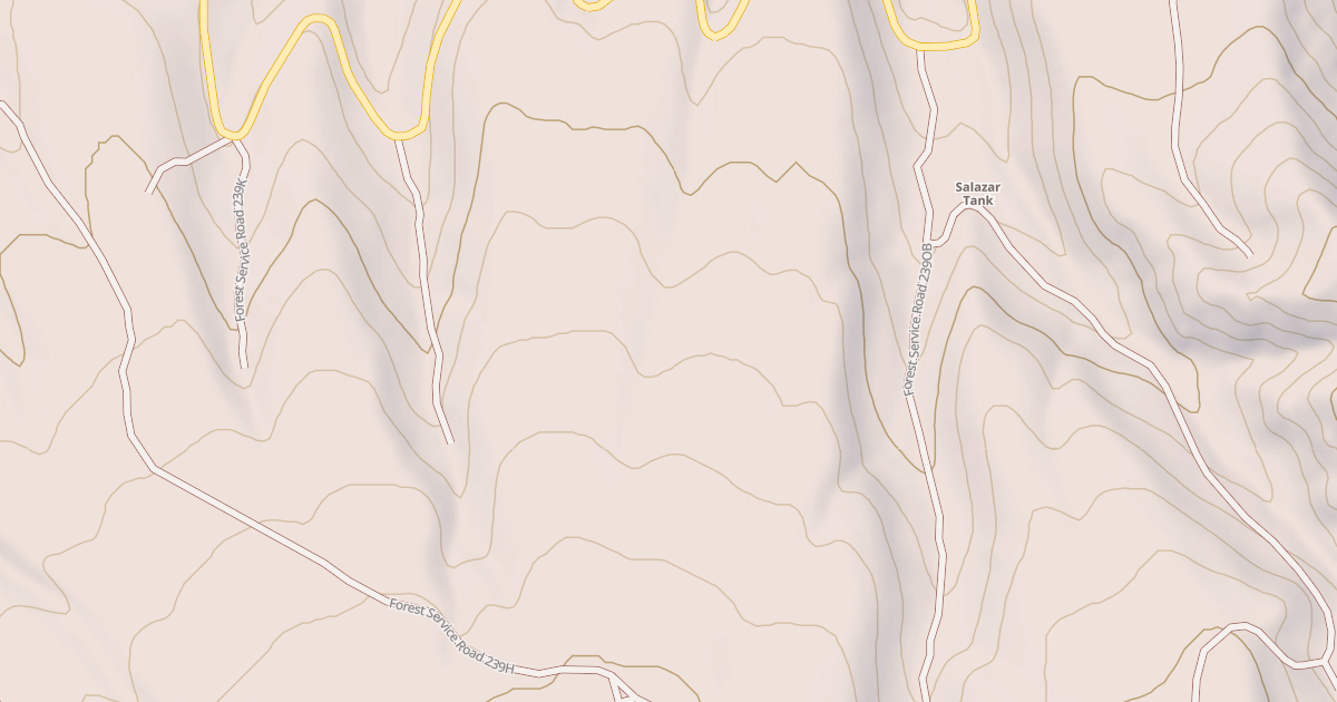 Map preview of USFS National Forest System Roads {4B545395-75C8-4FB0-8B5E-A6BC7AC2FEDE}