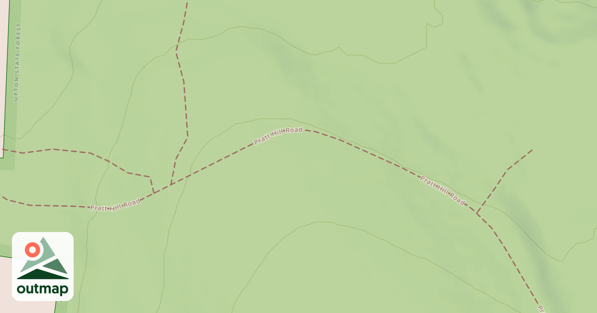 Map of Pratt Hill Road