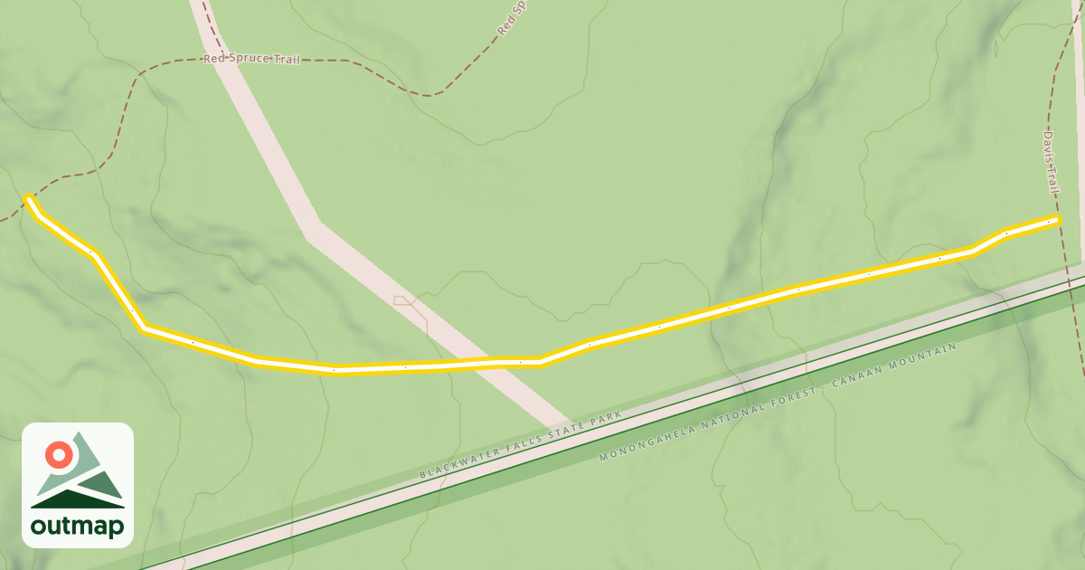 Map of Stemwinder Trail