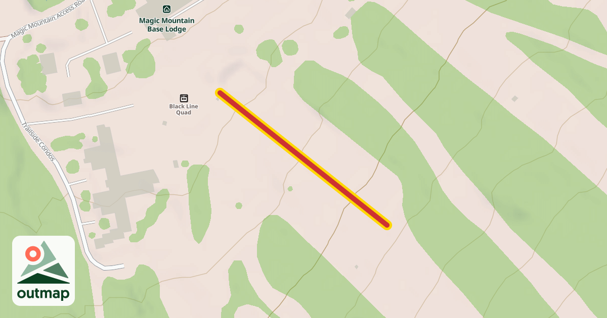 Map of Terrain Park Tow
