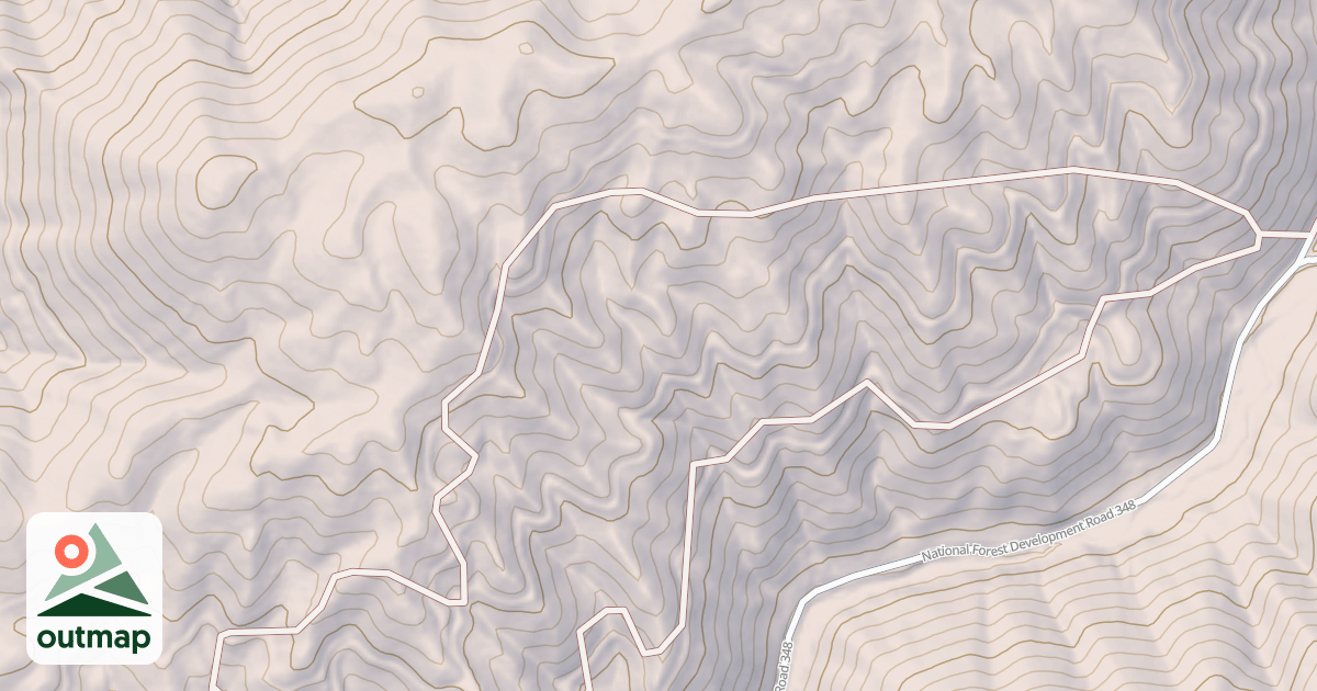 Map of ARCHIE MOUNTAIN VIEW
