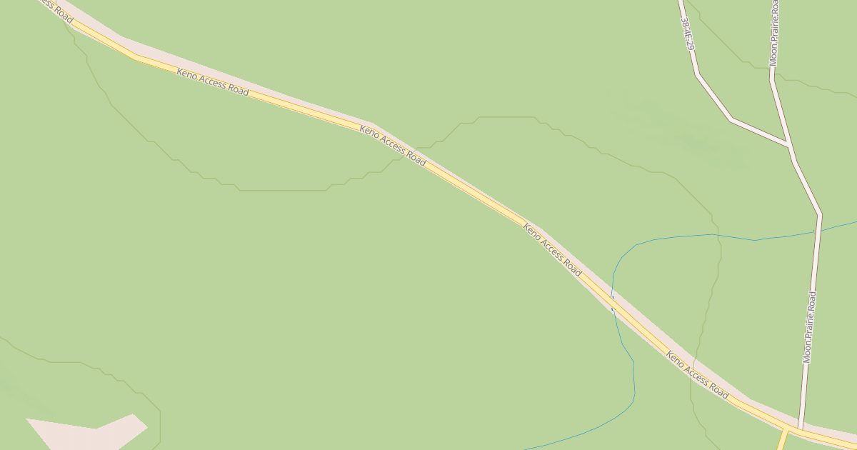 Map preview of Keno Access
