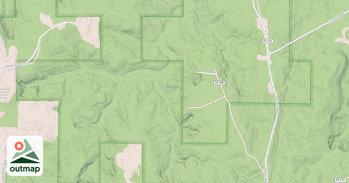 Map of CROCKETT