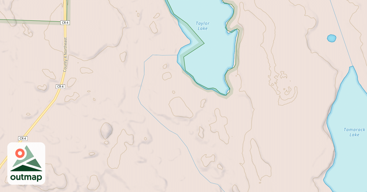 Map of CASS CO. 4 SPUR 2789
