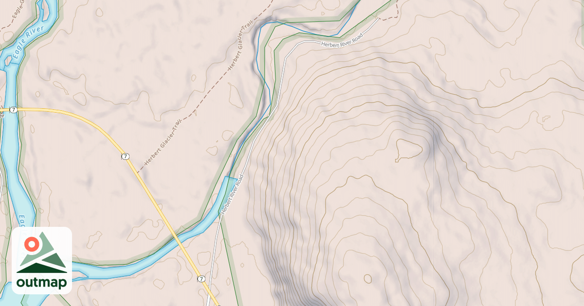 Map of HERBERT RIVER ROAD
