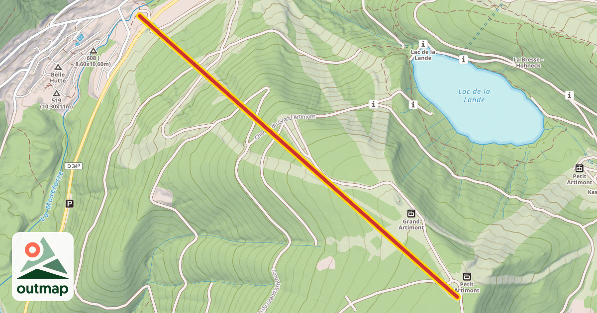 Map of Belle Hutte