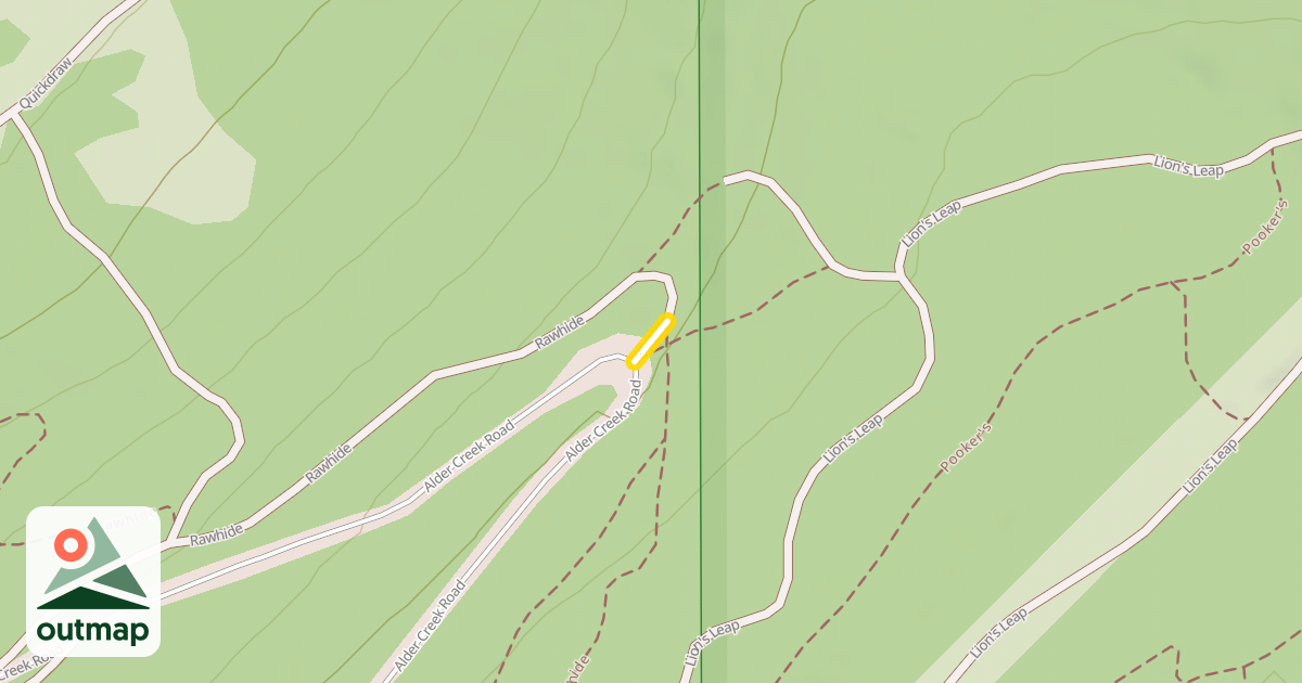 Map of Last Round Up