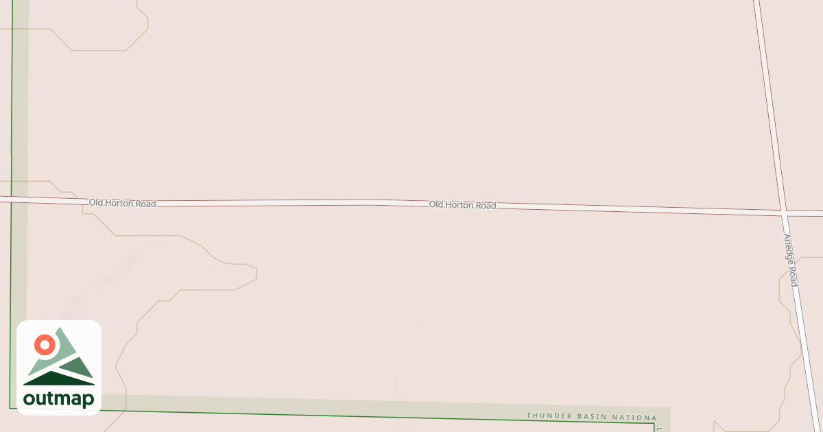 Map of OLD HORTON RD