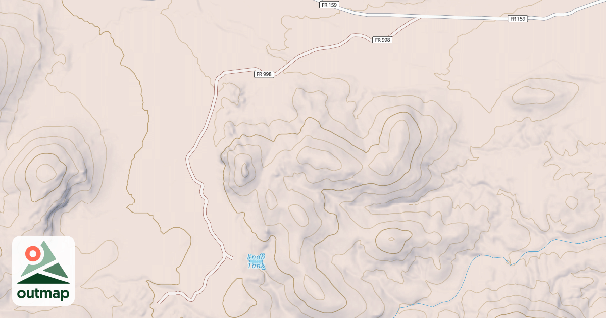 Map of KNOB TANK