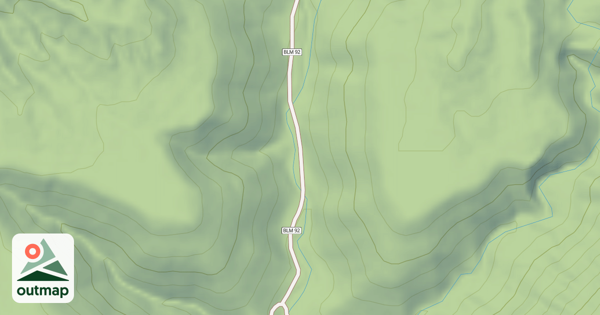 Map of BLM National GTLF Public Motorized Roads 1b75bbcc-236c-4fe0-aece-b8757a016d29