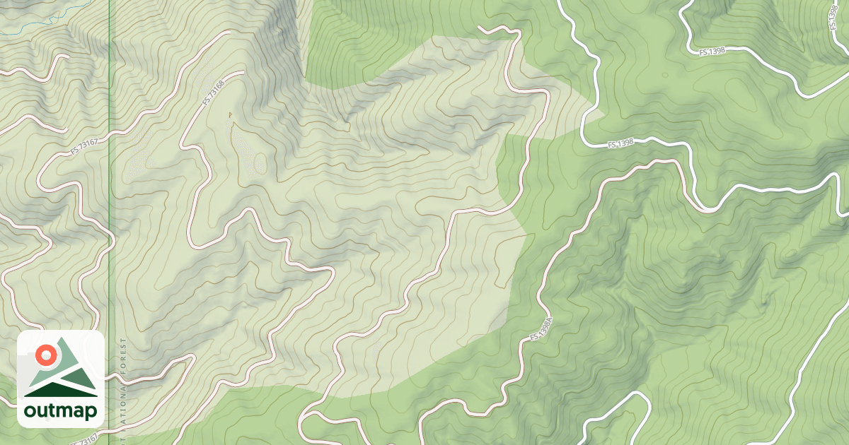 Map of (FDR) CAMERON CREEK