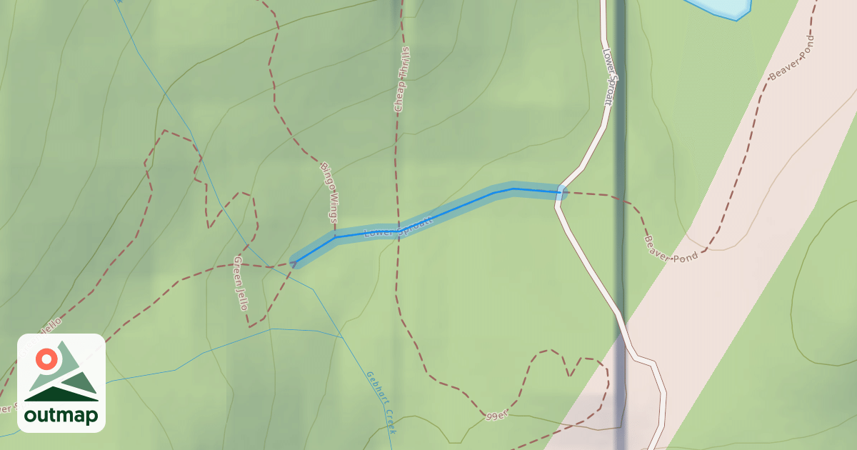 Map of Lower Sproatt