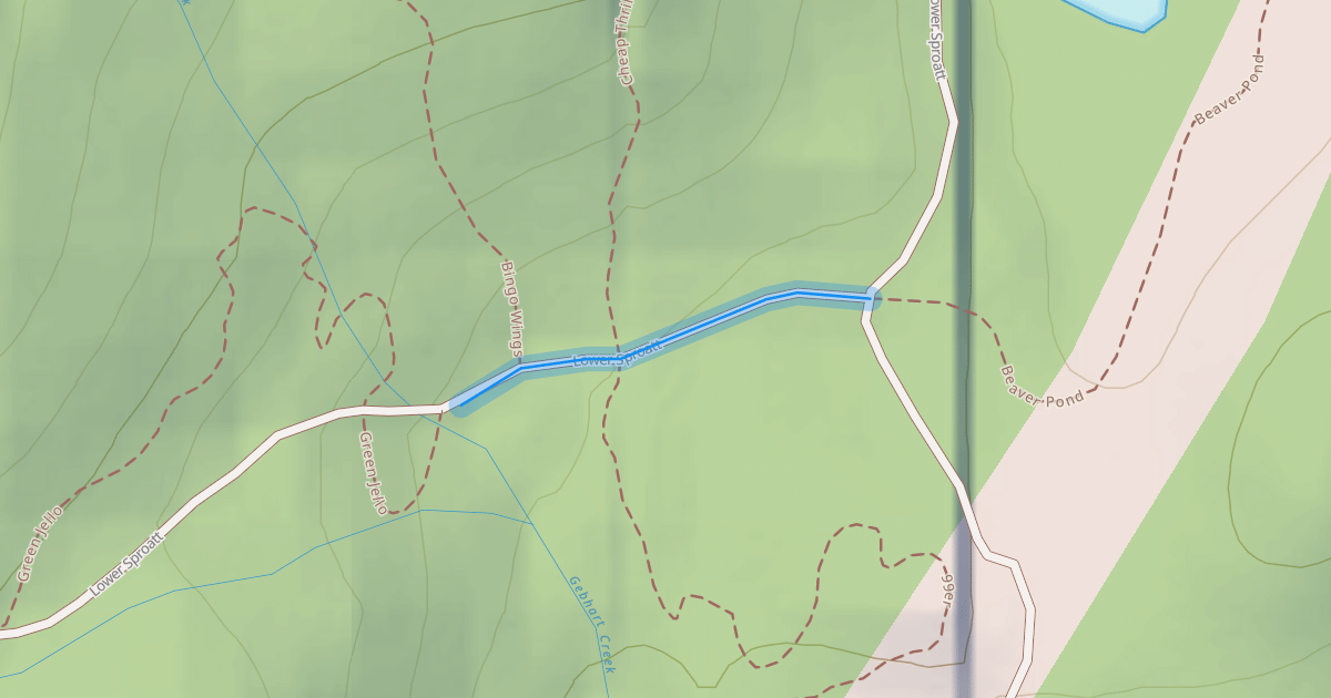 Map preview of Lower Sproatt