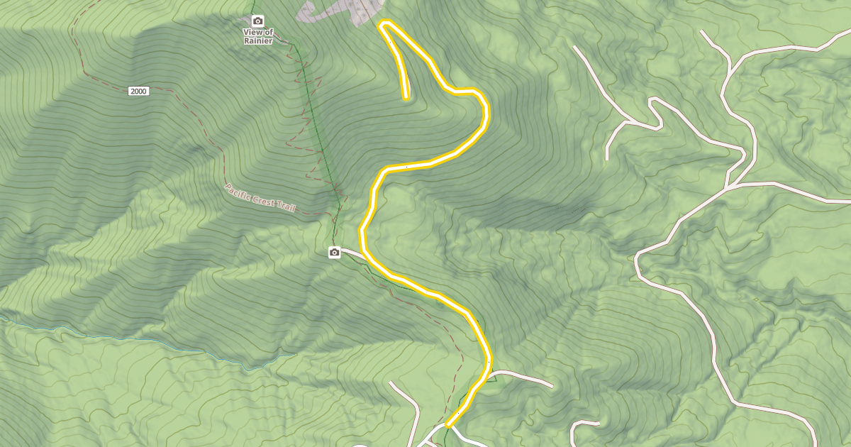 Map preview of Pyramid Peak Spur