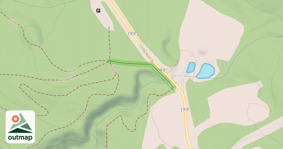 Map of Tannersville Loops