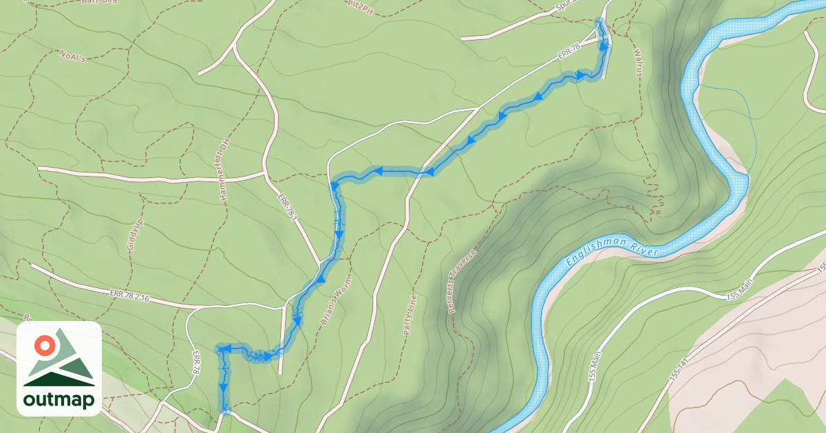 Map of Barefoot