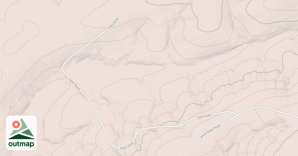 Map of BEATY SPUR