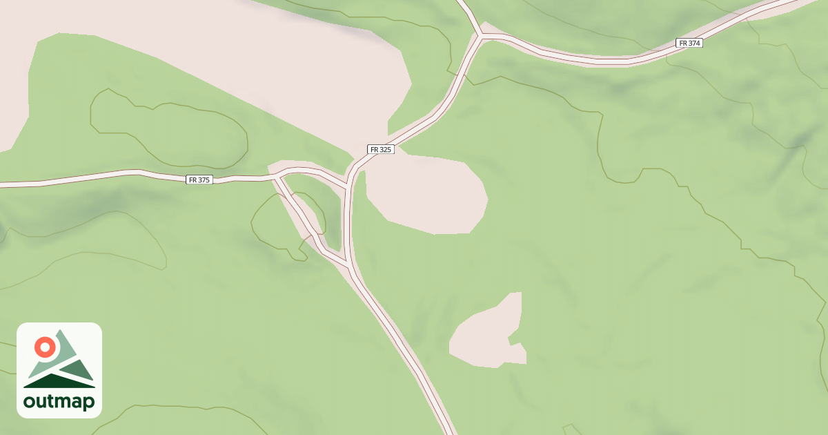 Map of Castle Brook